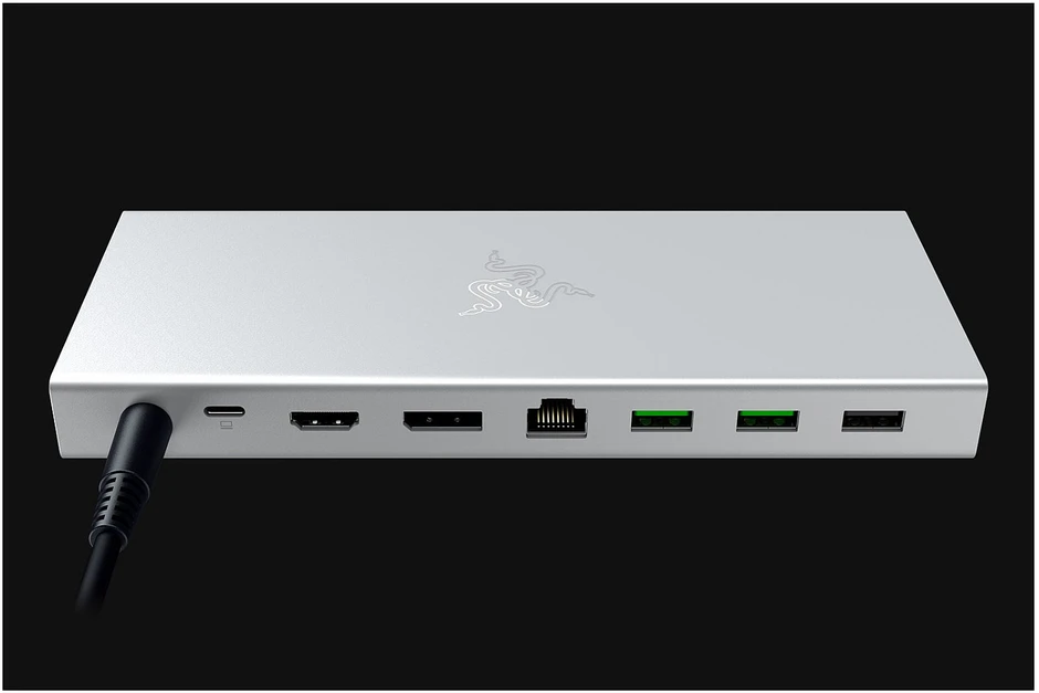 Razer USB 4 dokas – galinių jungčių skydelis