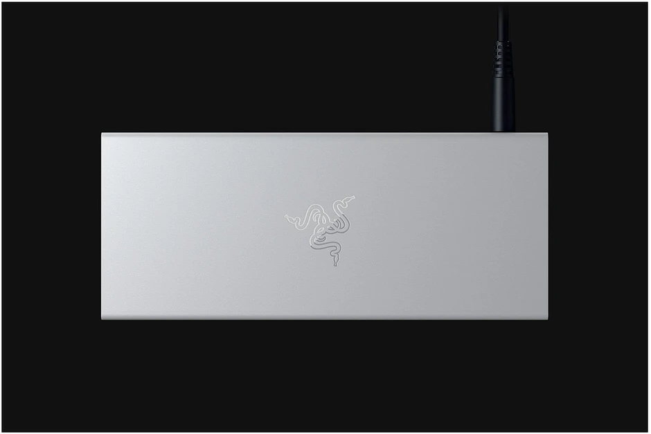 Razer USB 4 dokas - Mercury Baltas - EU