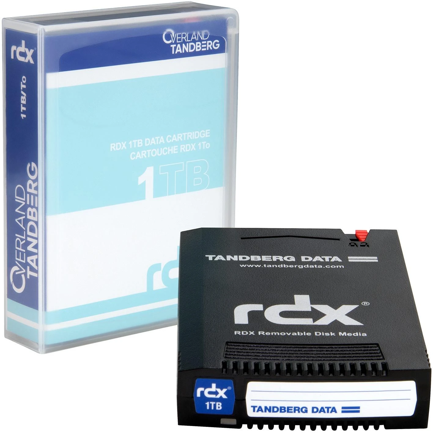 Serveris Overland-Tandberg 8586-RDX Atsarginių kopijų saugojimo laikmena RDX kasetė 1 TB
