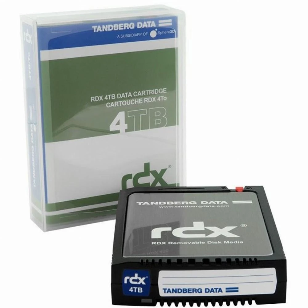 Serveris Overland-Tandberg 8824-RDX Atsarginių kopijų saugojimo laikmena RDX kasetė 4 TB