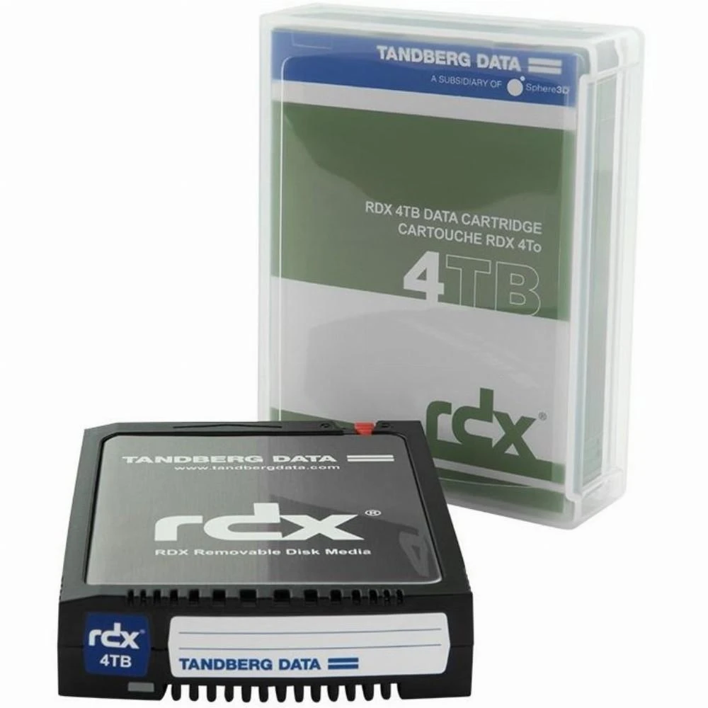 Serveris Overland-Tandberg 8824-RDX Atsarginių kopijų saugojimo laikmena RDX kasetė 4 TB