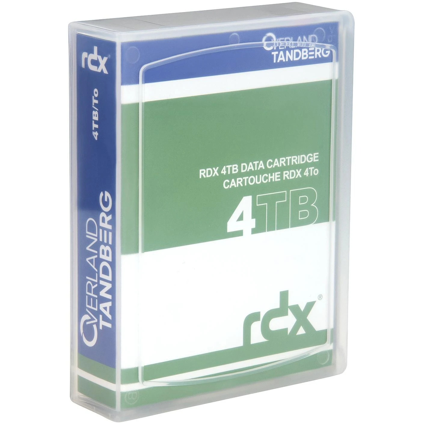 Serveris Overland-Tandberg 8824-RDX Atsarginių kopijų saugojimo laikmena RDX kasetė 4 TB