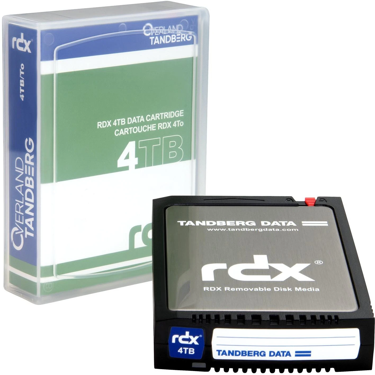 Serveris Overland-Tandberg 8824-RDX Atsarginių kopijų saugojimo laikmena RDX kasetė 4 TB