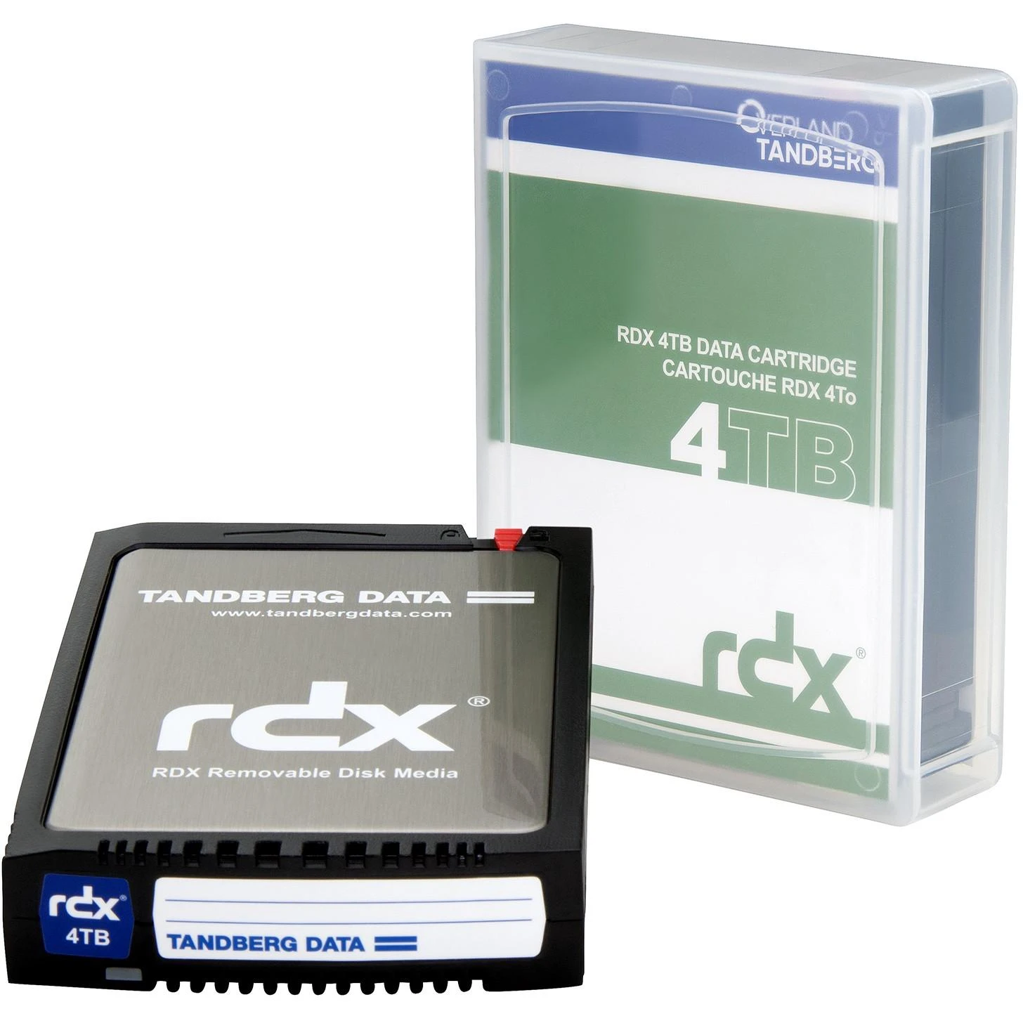 Serveris Overland-Tandberg 8824-RDX Atsarginių kopijų saugojimo laikmena RDX kasetė 4 TB