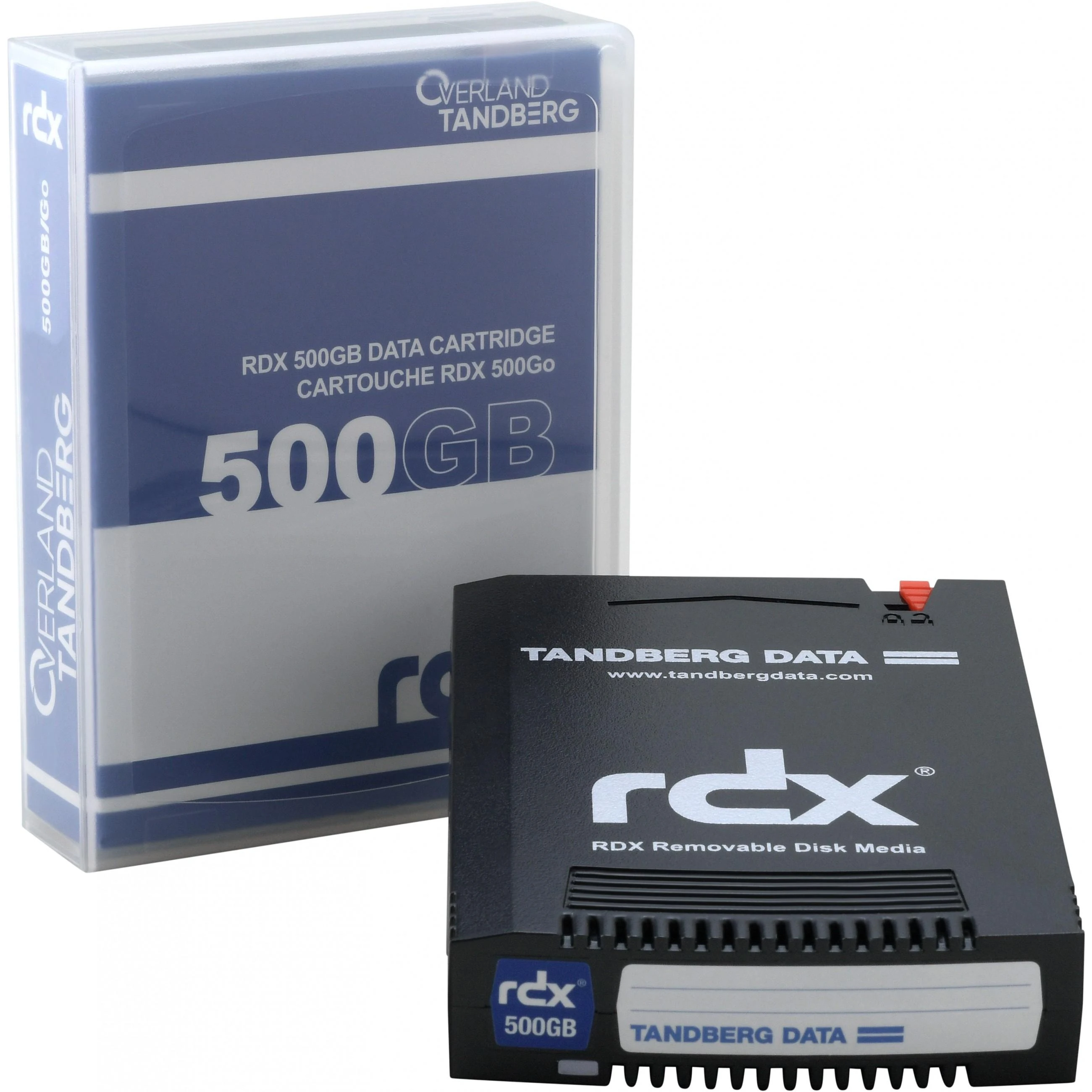 Serveris Overland-Tandberg 8541-RDX Atsarginių kopijų saugojimo laikmena RDX kasetė 500 GB