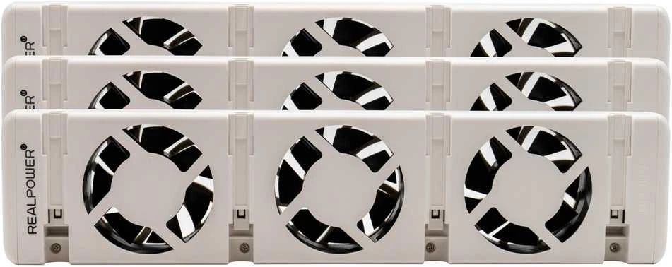 Realpower HL-3 radiatorius ventiliatorių rinkinys