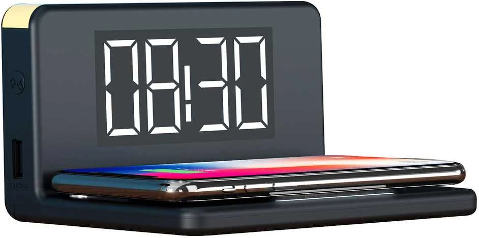 Carruzzo RealPower ChargeAir Skaitmeninis žadintuvas Juoda
