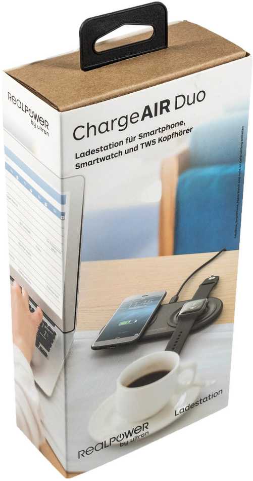 RealPower LadegerĂ¤t ChargeAir Duo kabellos