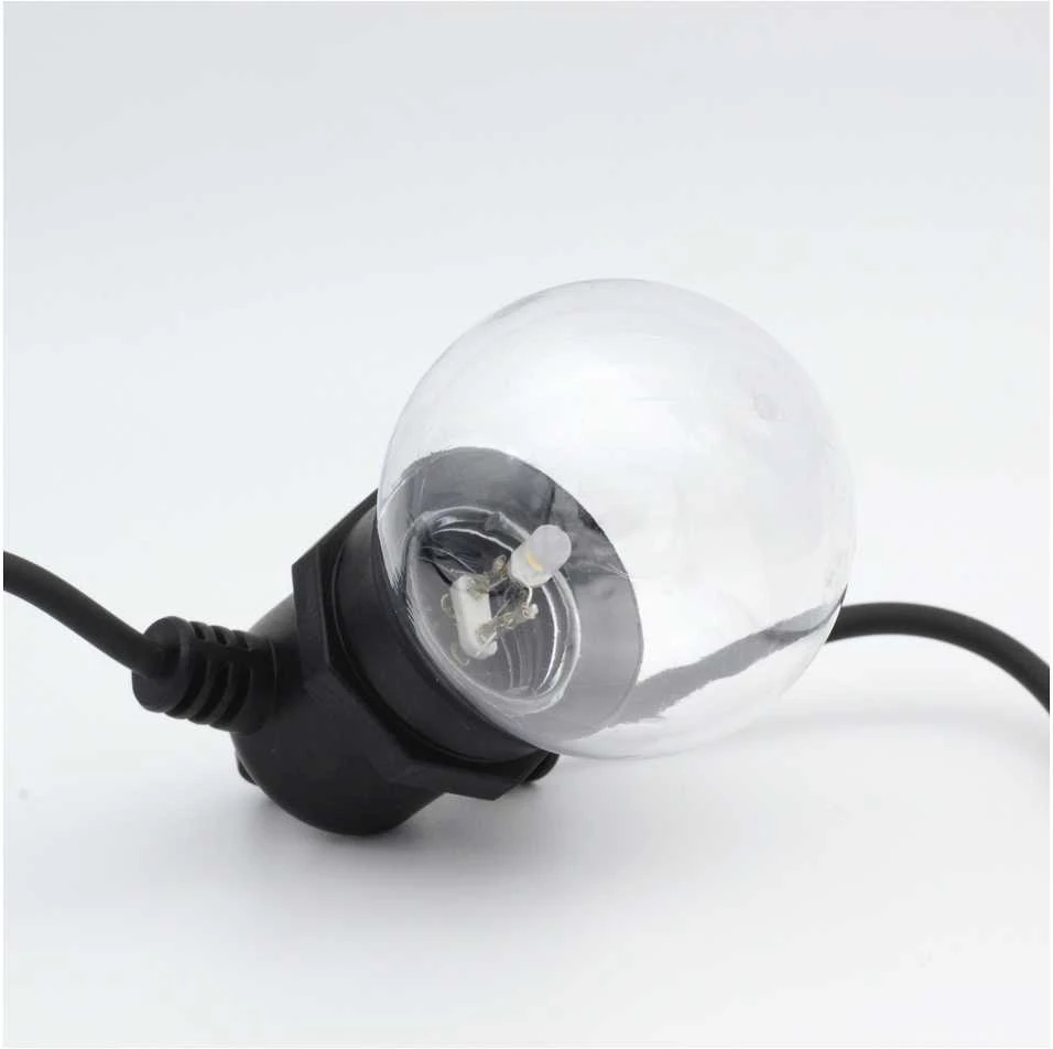 Realpower LED šviesos grandinė LT-490, 4,90 m ilgio, maitinama baterijomis