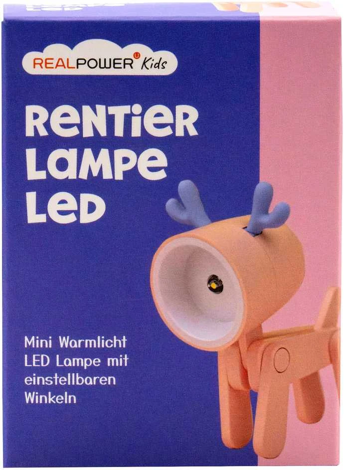 Realpower RealPower LED-Tier Taschenlampe Rožinė deer