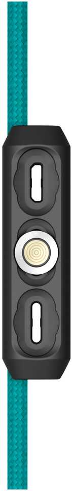 Kabelis USB Realpower USB-A - USB-A 1 m Žalias (439636)