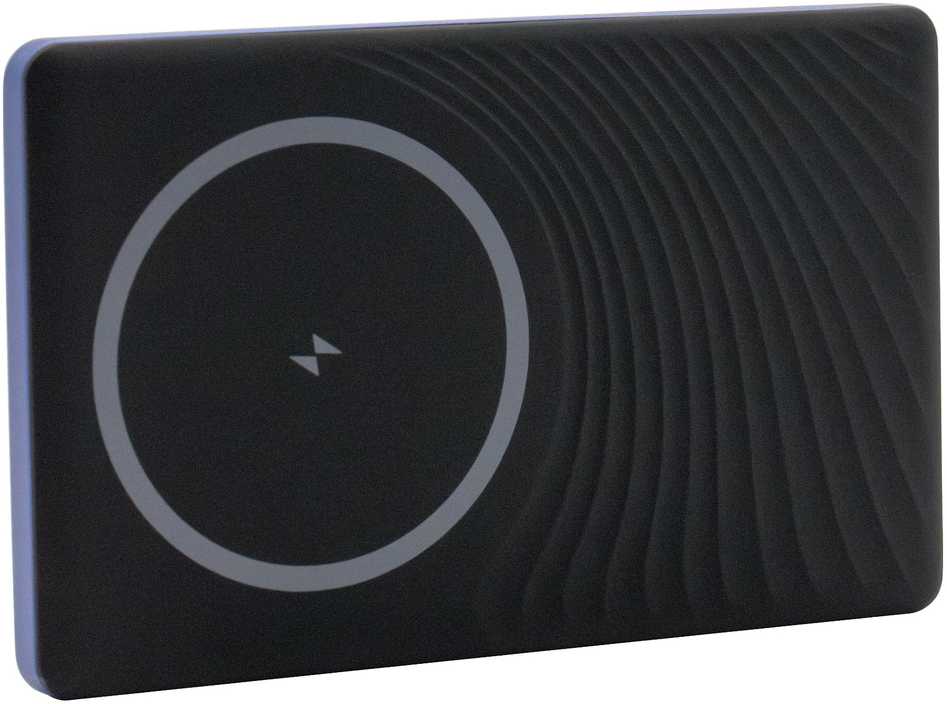 Powerbank Realpower PB-5000 MAG Ultra Slim 5000mAh Juodai-mėlyna
