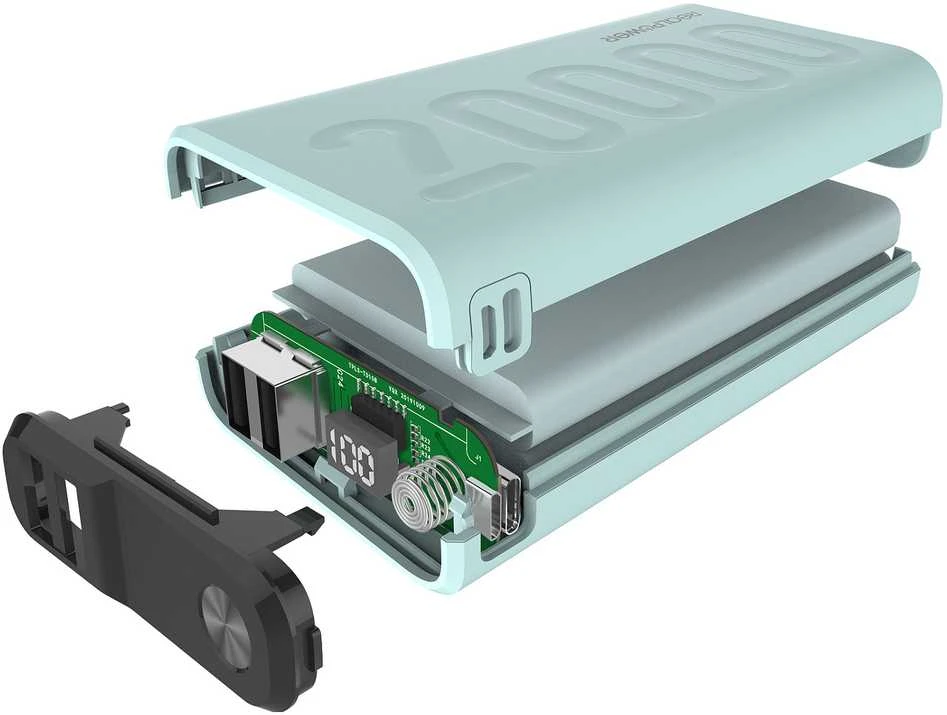 Carruzzo RealPower PB-20000PD+ Nutopia 20000 mAh Mėlyna