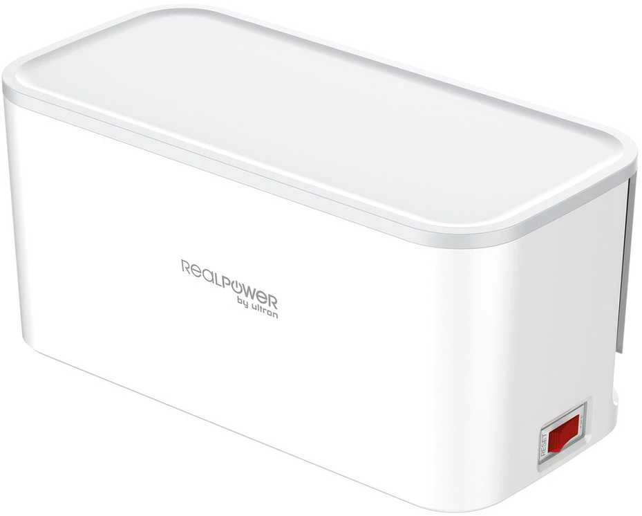 Carruzzo RealPower PowerBox 522 elektros tinklo ilgintuvas 1,5 m 5 AC išvestis(ys / čių) Vidaus Balta