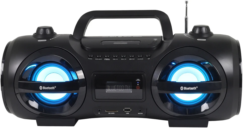 Grotuvas Reflexion CDR900BT Boombox BT juoda