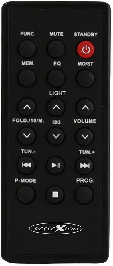 Grotuvas Reflexion CDR900BT Boombox BT juoda