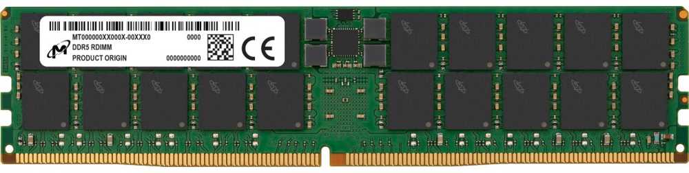 RAM Atmintis serwerowa Crucial Micron - DDR5 - moduł - 64 GB - DIMM 288-PIN - 5600 MHz / PC5-44800 - CL46 - zarejestrowany