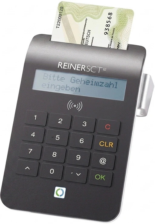 Atminties kortelė Carruzzo Reiner SCT 2718710-000 RFID skaitytuvas USB Juoda