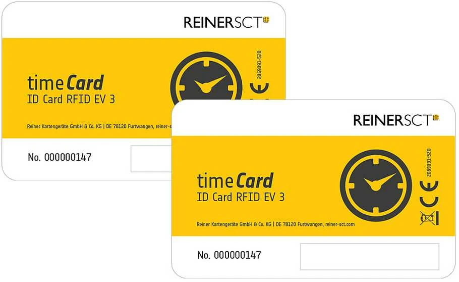 Reiner REINER SCT lustinės kortelės 25 DES timeCard ev3
