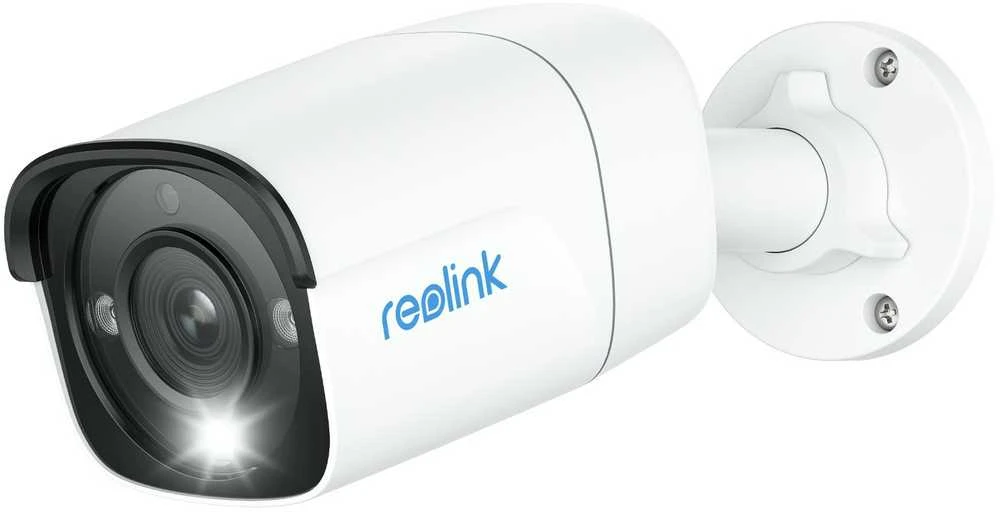 Reolink | Išmanioji Ultra HD PoE kamera su asmens / transporto priemonės aptikimu ir dvipusiu garsu | P340 | Kulka | 12 MP | 4mm/F1.6 | H.265 | „Micro SD“, maks. 256 GB aprašymas - Prekės nuotrauka