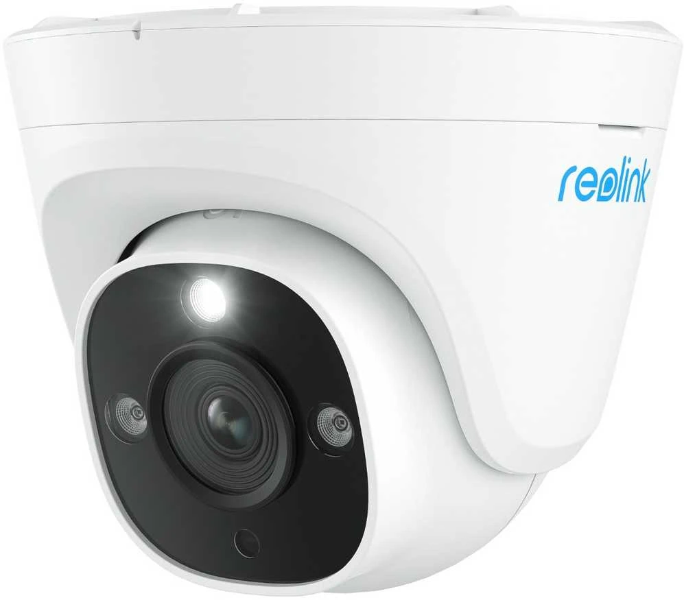 Reolink | Ultra HD išmanioji PoE kupolinė kamera su asmens / transporto priemonės aptikimu ir spalvotu naktiniu matymu | P344 | Kupolas | 12 MP | 2,8 mm/F1,6 | IP66 | H.265 | Micro SD, maks. 256 GB
