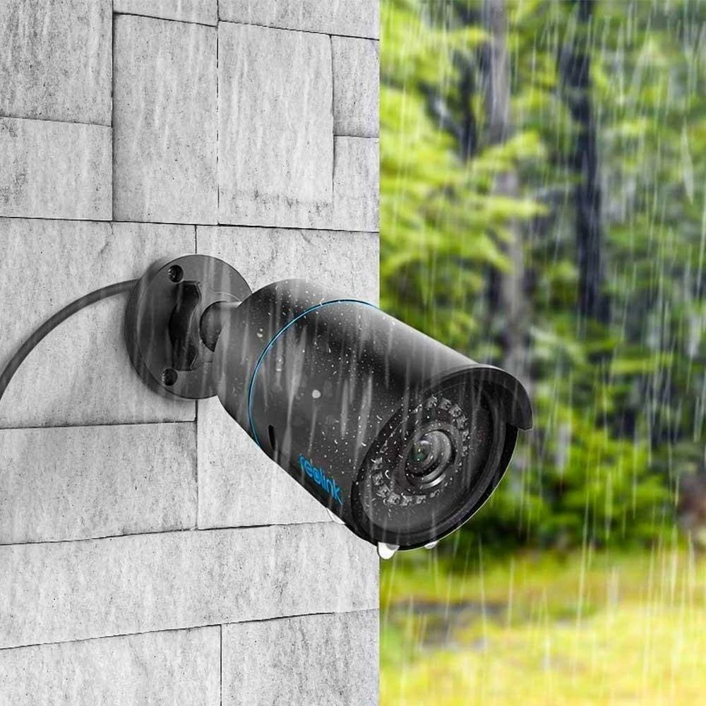Reolink | IP kamera | RLC-510A | Kulka | 5 MP | Fiksuotas objektyvas | Maitinimas per Ethernet (PoE) | IP66 | H.264 | „MicroSD“ (maks. 256 GB) | Baltas