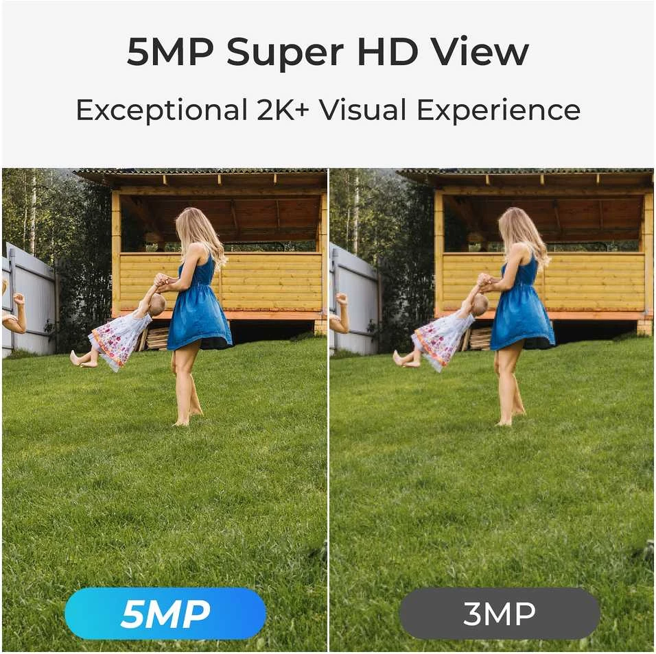 Išmani lauko apsaugos kamera Reolink W320 su apšvietimu, 5MP, IP67