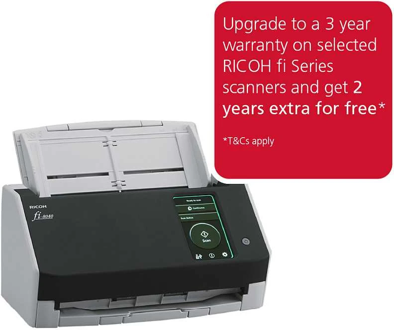 Skeneris Ricoh FI-8040 - DARBO GRUPĖS SKAITYTUVAS