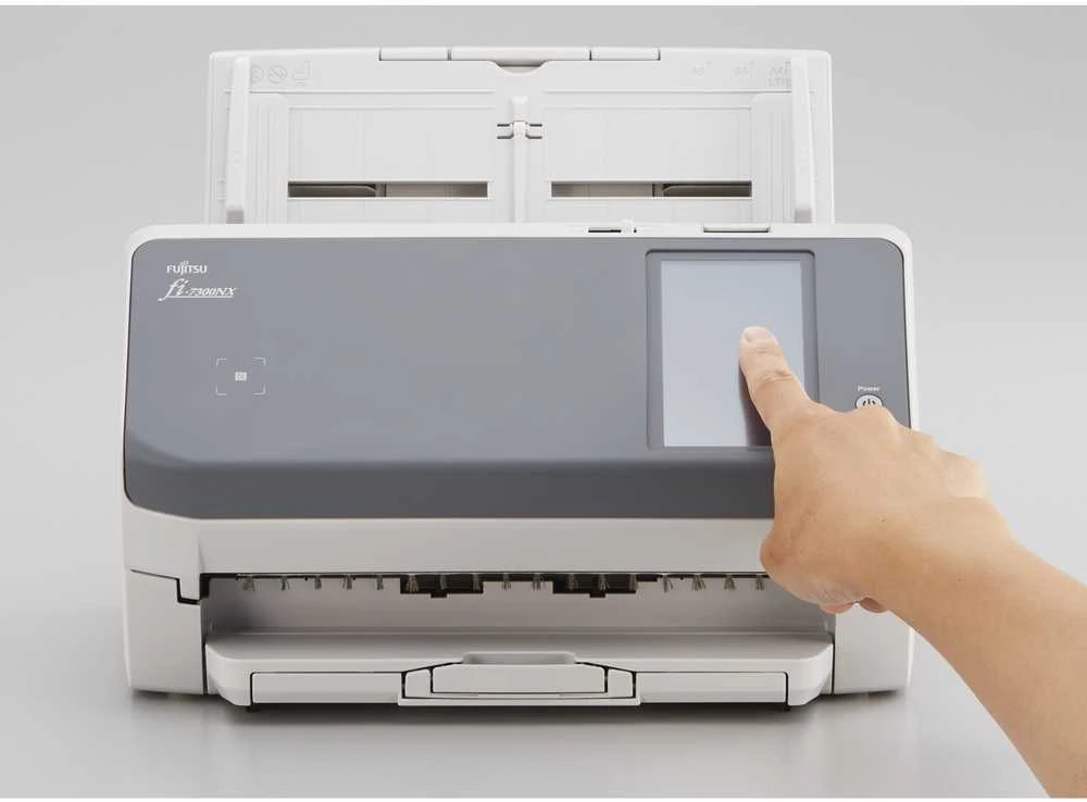 Fujitsu fi-7300NX 600 x 600 DPI ADF skeneris Pilka, Balta A4
