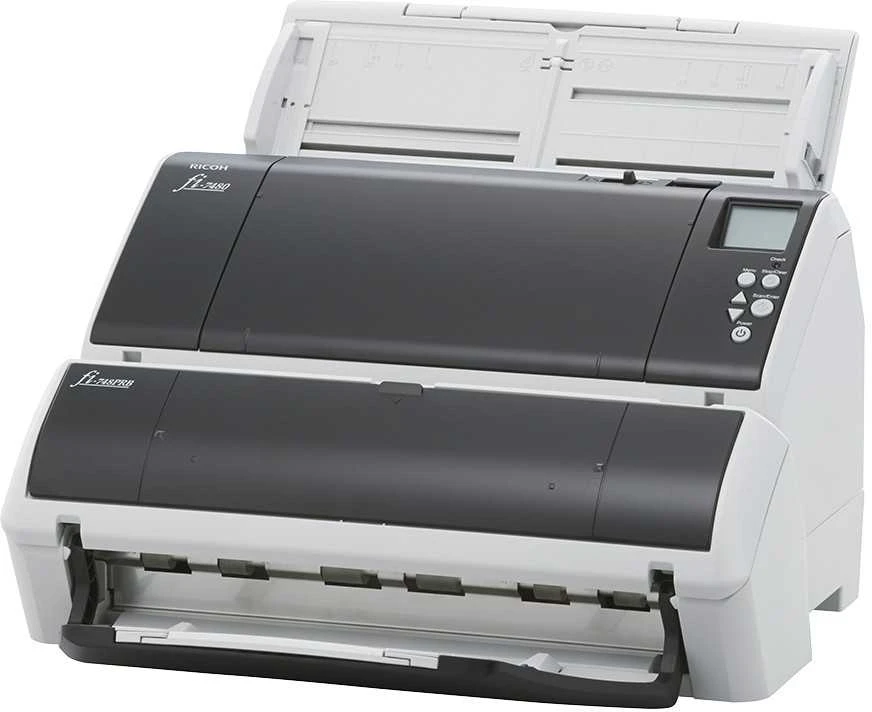 Fujitsu fi-7480 600 x 600 DPI ADF skeneris Pilka, Balta A3