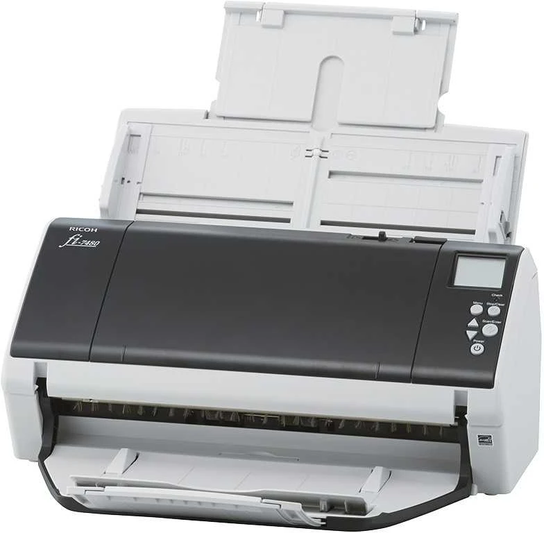 Fujitsu fi-7480 600 x 600 DPI ADF skeneris Pilka, Balta A3