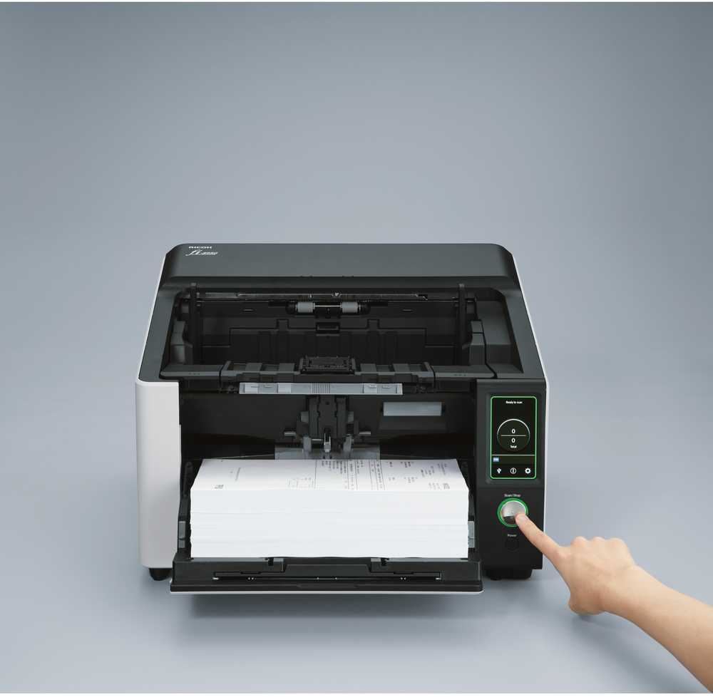 Skeneris Ricoh FI-8930 A3 DVIPUSIS DOKUMENTŲ SKAITYTUVAS USB 3.0 600 DPI 30 BITŲ