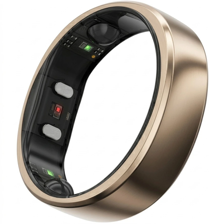 Usorteret RINGCONN Gen2 Air išmanusis žiedas, auksinis, 6 dydis (RCA-02-G-6)