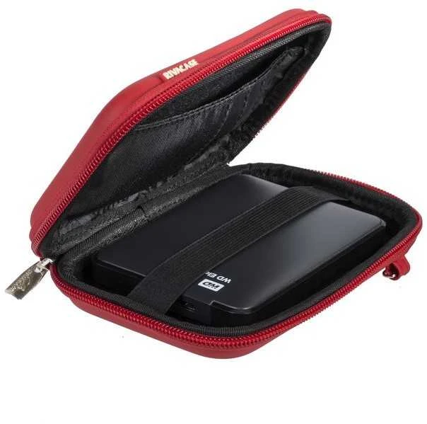 Rivacase Dėklas Riva 9101 (PU) HDD Raudona