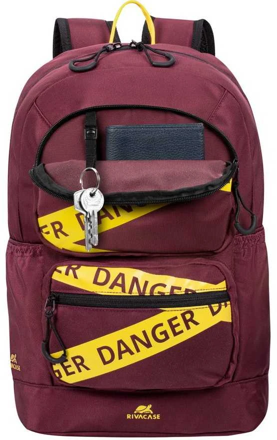 Kuprinė RivaCase Erebus 13,3" (5421 burgundy red)