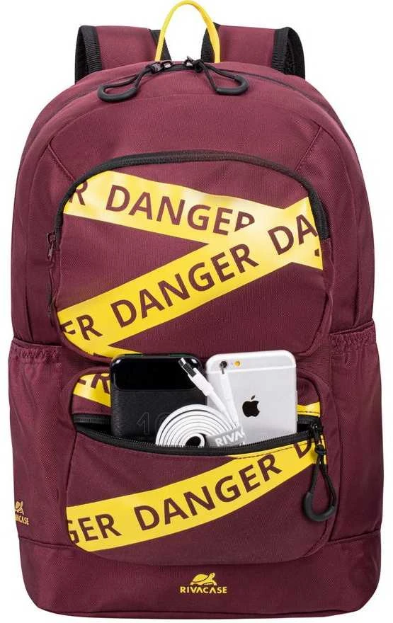 Kuprinė RivaCase Erebus 13,3" (5421 burgundy red)