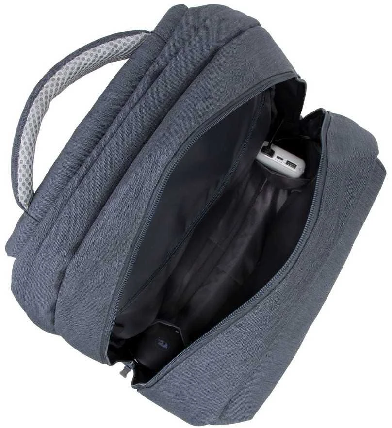 Rivacase Kuprinė Riva 7567 dark pilkas anti-theft 17.3