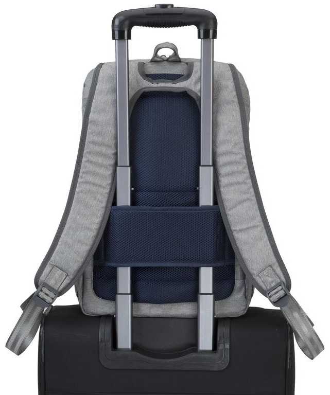 Rivacase 7760 kuprinė nešiojamam kompiuteriui iki 15.6" (pilka)