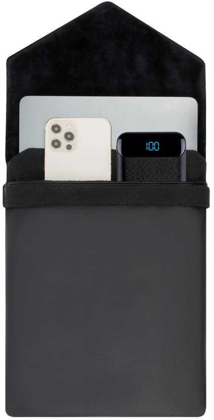 Dėklas -įmautė RIVACASE 8503 juodas Cardiff Canvas Sleeve 13-14"
