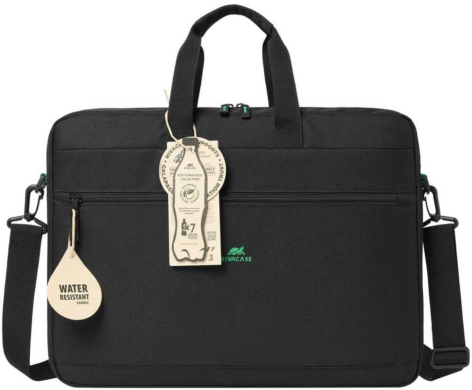Dėklas RIVACASE 5517 juodas Gremio-ECO Nešiojamas kompiuteris bag 17.3"