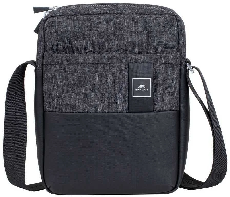RivaCase RIVACASE 8811 juodos spalvos melange Crossbody krepšys planšetiniams kompiuteriams 11