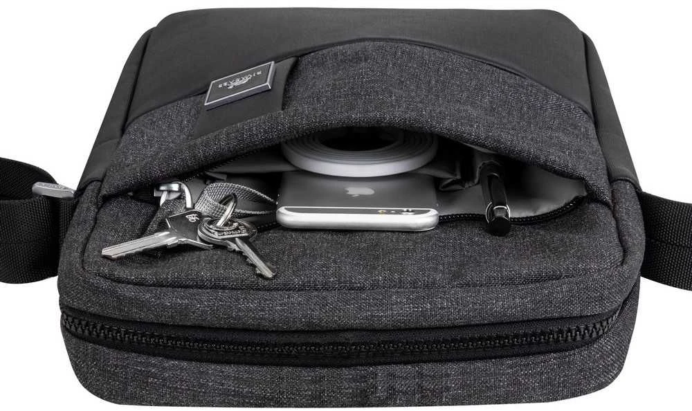 RivaCase RIVACASE 8811 juodos spalvos melange Crossbody krepšys planšetiniams kompiuteriams 11