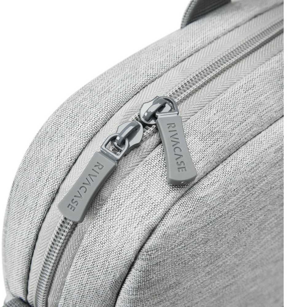 Krepšys RivaCase Rivacase 7522 Pilkas/DARK Mėlynas torba na laptop 35,6 cm (14'') Aktówka Mėlyna, Pilka