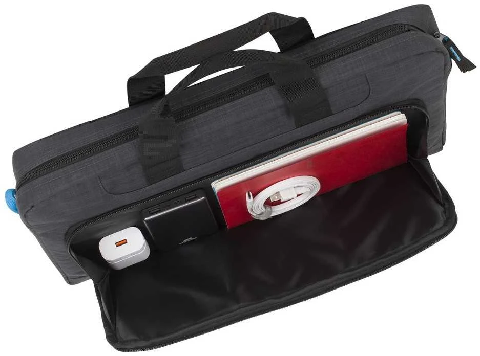 Dėklas Rivacase 8058 17.3" juodas+pelė