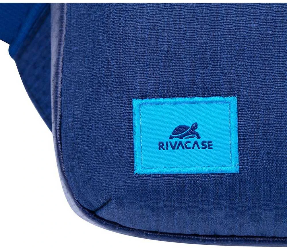 Krepšys RivaCase Rivacase Dijon nešiojamojo kompiuterio krepšys 25,6 cm (10,1'') Pečių krepšys Mėlyna