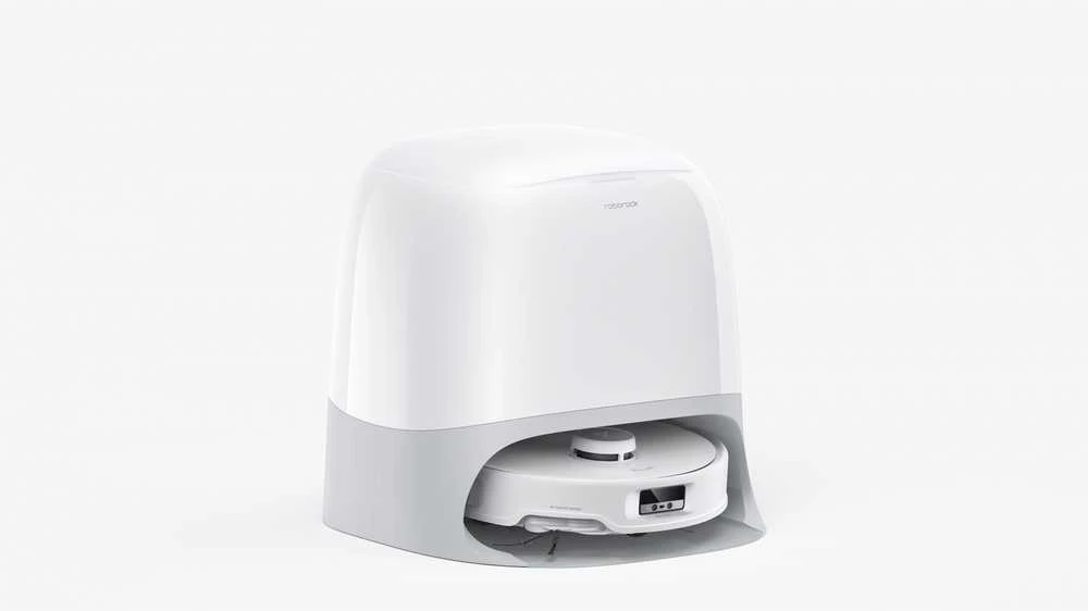 Dulkių siurblys - robotas Roborock Qrevo Curv, Baltas