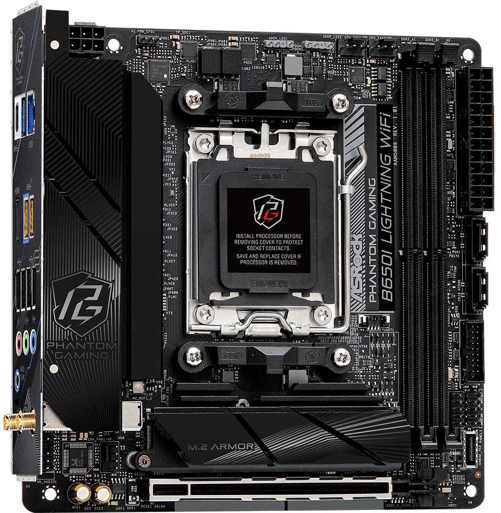 ASROCK B650I Lightning WiFi AM5 ITX