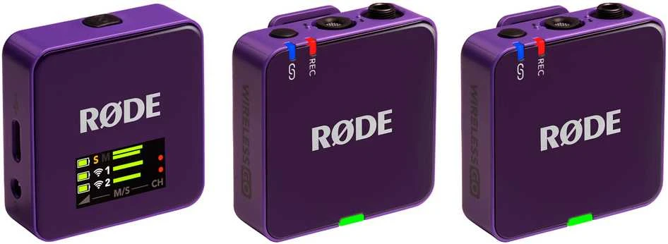 RODE Wireless GO III violetinė