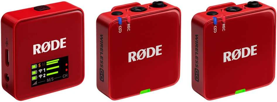RODE Wireless GO III raudona