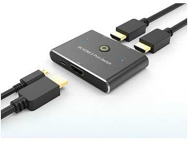 Šakotuvas Roline Przełącznik 8K HDMI, 2-głośnikowy